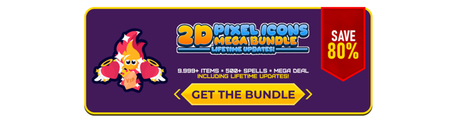 Pixel Icons Mega Bundle